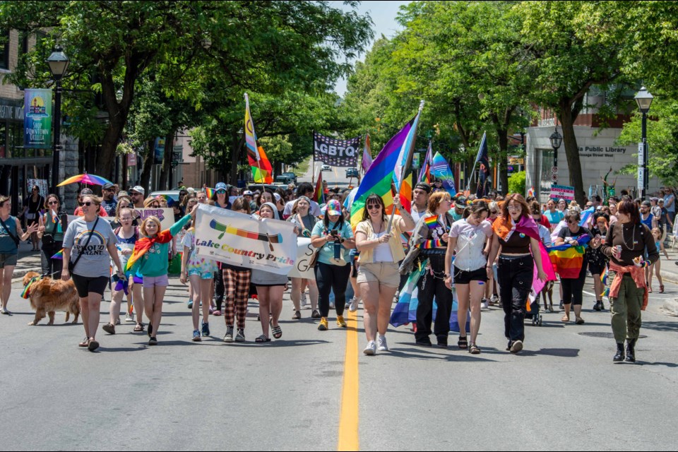 ‘Love is greater than fear’: Orillia shows its Pride downtown