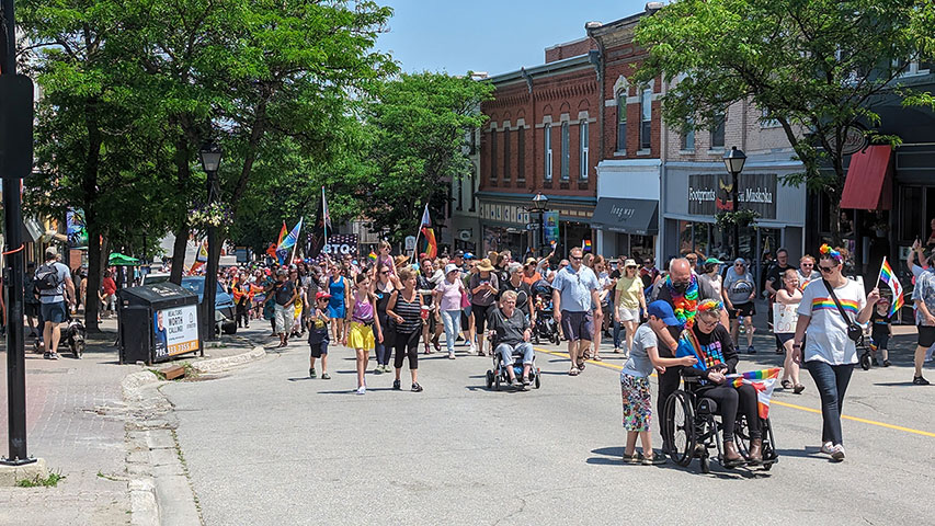 First Ever Pride Event in Orillia